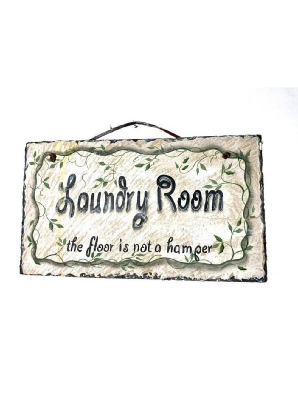 Rectangular Slate Laundry Room Sign - Picture 2 of 11